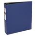 Economy Non-View Binder With Round Rings 3 Rings 2 Capacity 11 X 8.5 Blue (3500) | Bundle of 2 Each