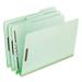 Pendaflex Folders w/ 2 Capacity Fasteners Letter Green 25 per Box