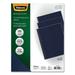 Fellowes Expressions Linen Texture Presentation Covers for Binding Systems Navy 11 x 8.5 Unpunched 200/Pack