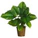 Nearly Natural 29 Large Leaf Philodendron Artificial Plant (Real Touch) Green