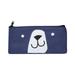 Dezsed Pencil Pouch School Supplies Clearance Fashion Pattern Pencil Bag Student Large-capacity Stationery Storage Bag Examination Storage Bag Navy