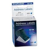 Slp-2rl Self-Adhesive Address Labels 1.12 X 3.5 White 130 Labels/roll 2 Rolls/box | Bundle of 2 Boxes