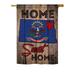 Ornament Collection - State North Dakota Home Sweet Home Americana - Everyday States Impressions Decorative Vertical House Flag 28 x 40 Printed In USA