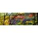 Panoramic Images PPI133255L Trees in a garden Butchart Gardens Victoria Vancouver Island British Columbia Canada Poster Print by Panoramic Images - 36 x 12