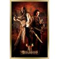 Disney Pirates of the Caribbean: Dead Man s Chest - Jack and Will Wall Poster 14.725 x 22.375 Framed