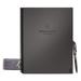 Rocketbook Fusion Smart Reusable Notebook 8-1/2 x 11 7 Subjects 21 Sheets Gray