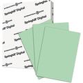 Springhill Green Colored Paper 24lb Copy Paper 89gsm 8.5 x 14 printer paper 1 Ream / 500 Sheets - Pastel Paper with Smooth Finish (024225R)