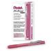 Pentel Clic Eraser Grip Retractable Eraser Red Barrel Box of 12 (ZE22B)
