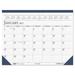 House of Doolittle 1506 Recycled Two-Color Monthly Desk Pad Calendar 18 1/2 x 13 2017