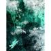 Teal Abstract B Poster Print by Urban Epiphany Urban Epiphany (24 x 36)