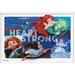 Disney Princess - Heart Wall Poster 22.375 x 34 Framed