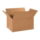 25 Brown Corrugated Shipping Boxes 18x12x10 ECT-32 - Secure Packing Choice
