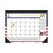 Recycled Desk Pad Calendar Earthscapes Seasonal Artwork 22 x 17 Black Binding/Corners 12-Month (July-June): 2022-2023 | Bundle of 10 Each