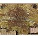 City Plan Paris 1700 by Vintage Maps (36 x 24)
