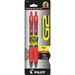 Pilot G2 Retractable Fine Point Premium Gel Roller Ball Pens Red 2 ea (Pack of 6)