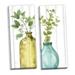 Gango Home Decor Cottage Mixed Greens LXXXIV Shiplap & Mixed Greens LXXXV Shiplap by Lisa Audit (Ready to Hang); Two 12x36in Hand-Stretched Canvases