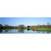 Pond at a golf course Towson Golf And Country Club Towson Baltimore County Maryland USA Poster Print by - 36 x 12