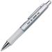 PILOT Dr. Grip Limited Refillable & Retractable Gel Ink Rolling Ball Pen Fine Point Metallic Platinum Barrel Black Ink Single Pen (36272)