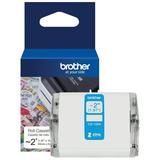 Brother Genuine CZ-1005 Continuous Length ~ 2 (1.97â€�) 50 mm wide x 16.4 ft. (5 m) Long Label Roll