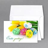 Easter Greeting Folding Cards & Envelopes Size 5 x 7 Inches - Pack of 25 Easter Cards & Envelopes