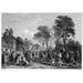 Scotland: Tarbolton C1840. /N Procession Of St. James Lodge. Steel Engraving Scottish C1840 After David Octavius Hill. Poster Print by (18 x 24)