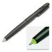 Medium 1 mm Skilcraft Luminator Ballpoint Pen & Flashlight Green LED Retractable Black Barrel