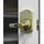 Lockey USA Keyless Entry Door Lever, Stainless Steel in Yellow | 7.25 H x 3.12 W x 3.37 D in | Wayfair E995BB