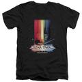 Star Trek Motion Picture Poster Adult V-Neck T-Shirt Black