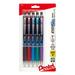 EnerGel RTX Retractable Liquid Gel Pen (0.5mm) Needle Tip Fine Line Assorted Ink (A/B/C/D/V) 5-Pk