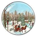 Central Park Crystal Dome Paperweight