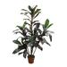 Northlight 60 Dracaena Artificial Potted Plant - Red/Green