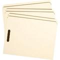 Smead Fastener File Folders with Reinforced Tab Letter - 8 1/2 x 11 Sheet Size - 3/4 Expansion - 2 x 2K Fastener(s) - 2 Fastener Capacity for Folder - Straight Tab Cut - 11 pt. Folder Thickness -