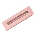 Christian Art Gifts Women s Retractable Ballpoint Scripture Pen in Case: Trust in the Lord - Proverbs 3:5 Inspirational Bible Verse with Pocket Clip Black Ink & Matching Floral Box Pink & Rose Gold