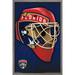 NHL Florida Panthers Mask 16 Wall Poster 22.375 x 34 Framed