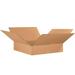 Box Partners Flat Corrugated Boxes 26 x 26 x 8 Kraft 10/Bundle 26268