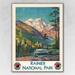 HomeRoots 18 x 24 in. Rainier National Park C1920s Vintage Travel Poster Wall Art Multi Color