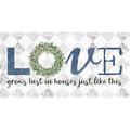 Love Grows Best Poster Print by Marla Rae (36 x 18) # MAZ5691