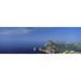High angle view of an island in the sea Cap De Formentor Majorca Balearic Islands Spain Poster Print by - 36 x 12