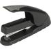 Business Source Full-strip Effortless Stapler - 20 Sheets Capacity - 210 Staple Capacity - Full Strip - 1/4 5/16 Staple Size - Black Gray | Bundle of 5