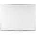 Bi-Silque Ayda Steel Dry Erase Board 18 (1.5 ft) Width x 24 (2 ft) Height - White - Aluminum Frame