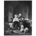 Mother And Child 1850. /N The First Pants. Steel Engraving American C1850. Poster Print by (18 x 24)