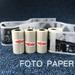 Shulemin 57x30mm Semi-Transparent Thermal Printing Roll Paper for Paperang Photo Printer
