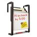 Quartet Hanging File Pocket with Dry Erase Board Three Pockets 11 x 13 Dry Erase Surface Letter Black