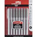 uni-ball Vision Rollerball Pen - Bold Pen Point - 0.7 mm Pen Point Size - Assorted Liquid Ink - 8 / Pack | Bundle of 5 Packs