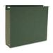 Business Source 1/5 Cut Box Bottom Hanging Legal Folders Legal - 8 1/2 x 14 Sheet Size - 2 Expansion - 1/5 Tab Cut - Standard Green - Recycled - 25 / Box