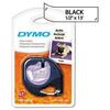 2PK DYMO LetraTag Plastic Label Tape Cassette 0.5 x 13 ft Clear (16952)