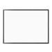 U Brands Magnetic Dry-Erase Board 48 X 36 Inches Black MDF Frame (2893U00-01)