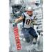 Posterazzi TIARP13664 New England Patriots - R Gronkowski 14 Poster Print - 22 x 34 in.