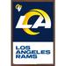 NFL Los Angeles Rams - Logo 20 Wall Poster 22.375 x 34 Framed