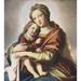 Arthur Mee s Children s Enc. 1930s Virgin & Child Poster Print by Giovanni da Sassoferrato (24 x 36)